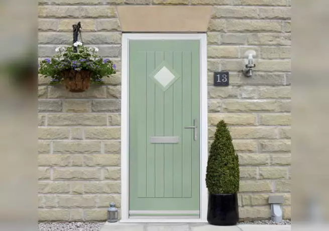 Vufold Belfry composite front door