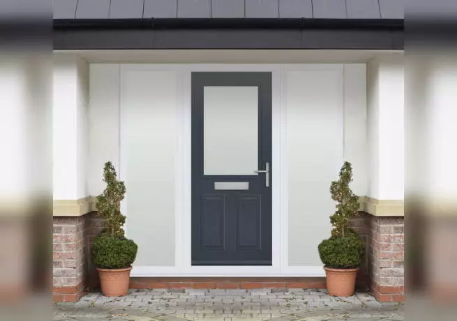 Vufold Lytham composite front door