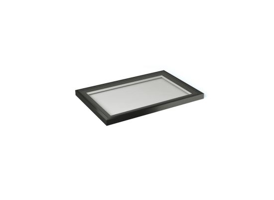 Flat Rooflight 1m x 1.5m Black/White