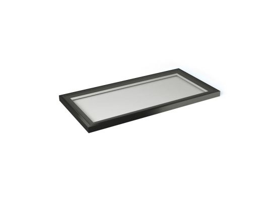 Flat Rooflight 1m x 2m Black