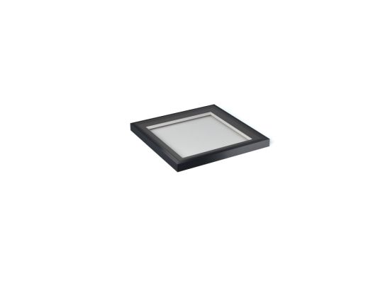 Flat Rooflight 1m x 1m Black/White