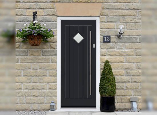 Belfry Black Door 862mm