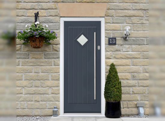 Belfry Grey Door 862mm