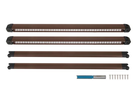 Brown Trickle Vent Kit - 1.8m Only