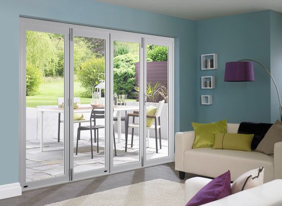 Master White 3m (approx 10ft) Bifold Doors