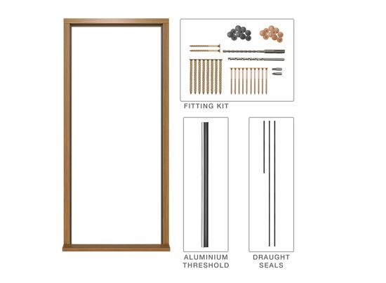 Oak Frame, Sill, Seals and Fitting Kit