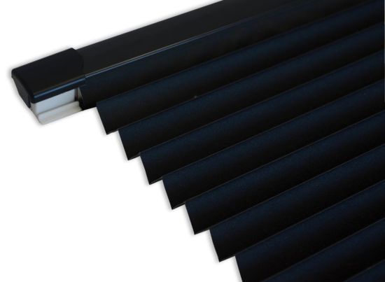 Aluminium 4 Door Blinds - Grey Rail