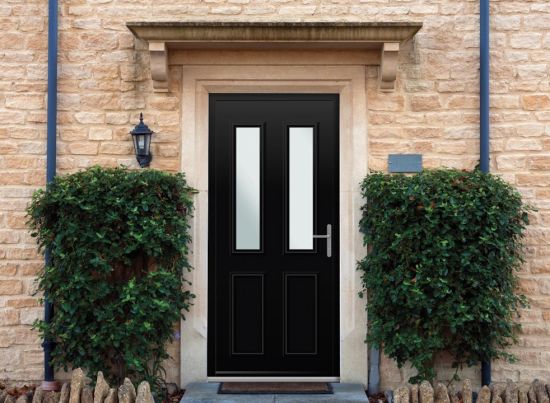 Harley - Aluminium Black Front Door