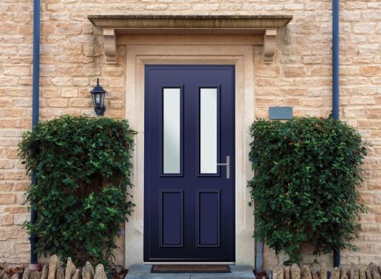 Harley - Aluminium Cobalt Blue Front Door