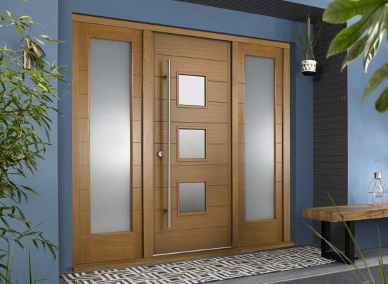 Malmo Oak Door 2.24m