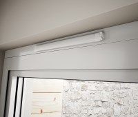 White Bifold Door Trickle Vents