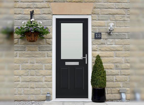 Lytham Black Door 862mm