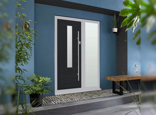 Monaco Black Door 1.59m