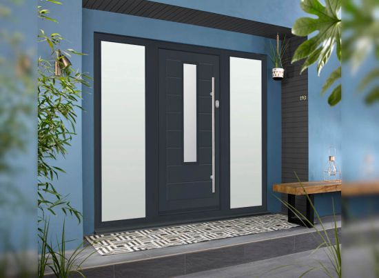 Monaco Grey Door 2.24m