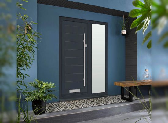 Monza Grey Door 1.59m