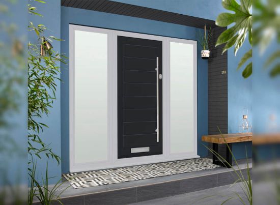 Monza Black Door 1.94m