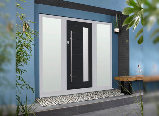 Silverstone Black Door 1.94m