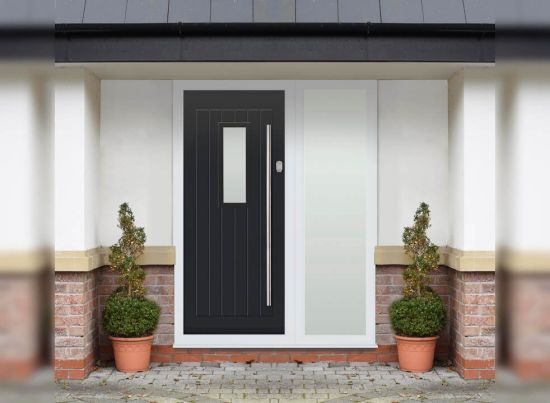 Sunningdale Black Door 1.44m