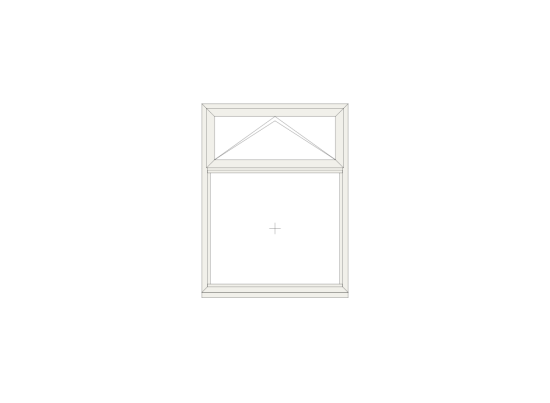 White Casement Window Top Opener 915mm x 1200mm