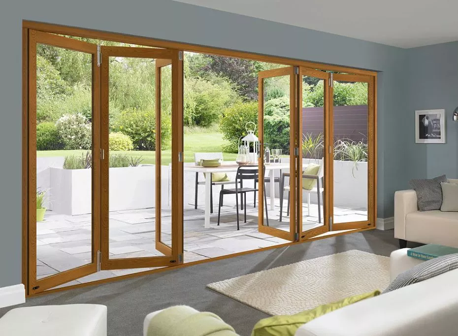 easy to assemble bifold door