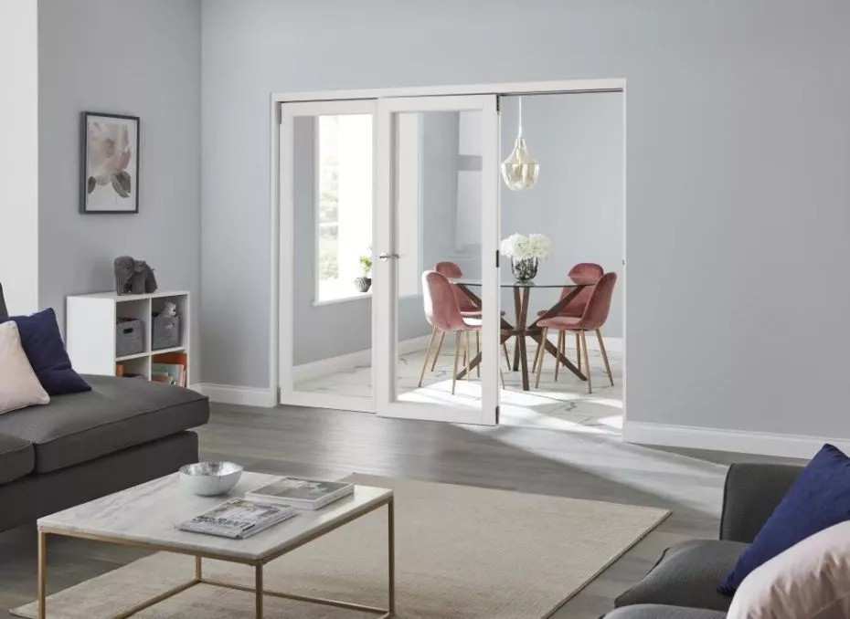 Vufold slim internal bifold doors