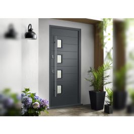 Vufold Ultimate Oslo Grey Front Door(813mm x 2032mm)