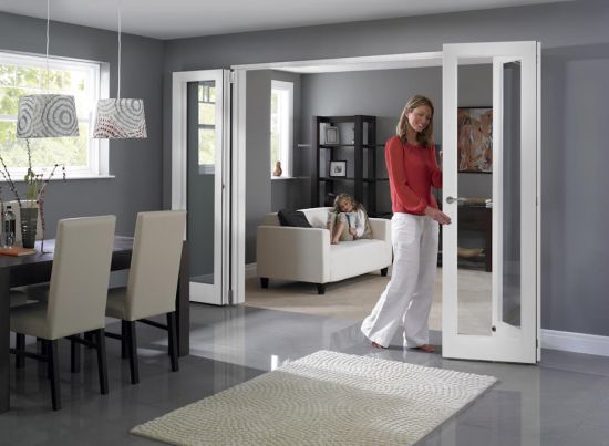 Inspire 2.7m (approx 9ft) White Internal Bi-fold Doors