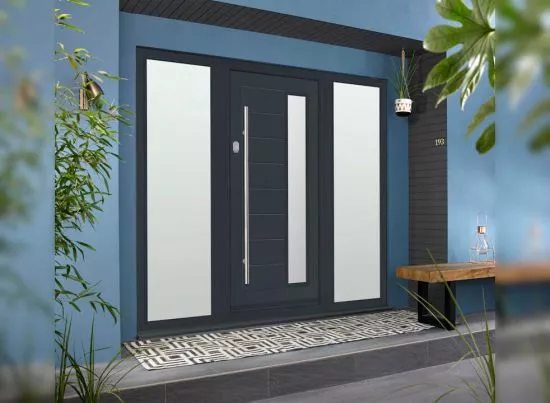 Vufold silverstone contemporary front door