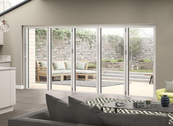 Supreme 4.8m (approx 16ft) Grey/White Aluminium 5 Door