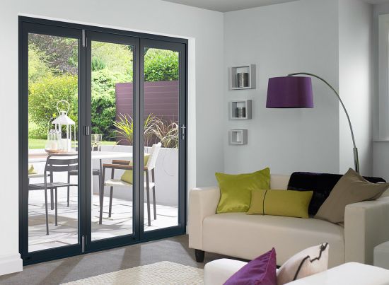 Master Grey 2.1m (approx 7ft) Bifold Doors