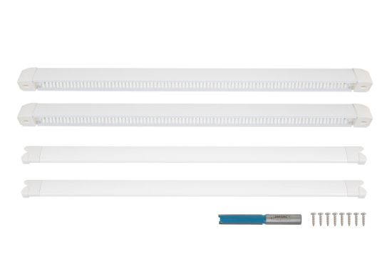 White Trickle vents for the 2.12m And Bigger Bifold Door Sets