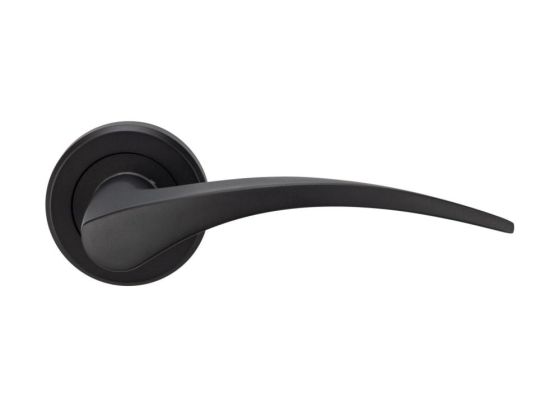 Matt Black Curved Lever