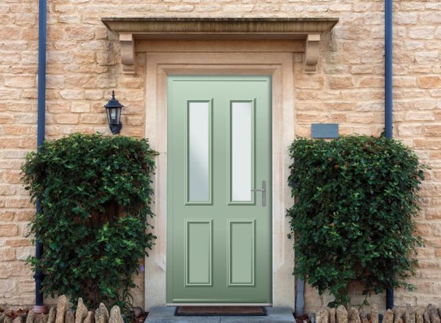 Harley Cotswold Green Aluminium Front Door