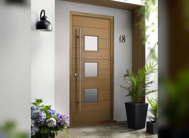 Malmo Oak Front Door