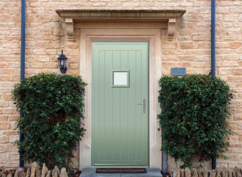 Vufold -  ABBEY SQUARE ALUMINIUM FRONT DOOR AND FRAME