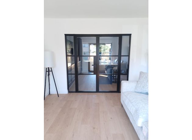 Aluspace French Door With Sidelights - Closed