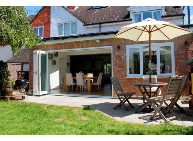 Outside open Master 3.6M External Bifold Door