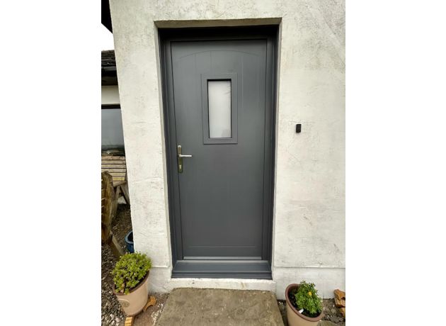 Broadfield Slate Grey Signature Door - Outside