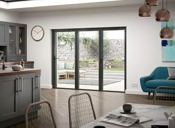 Vufold hardwood bifold doors