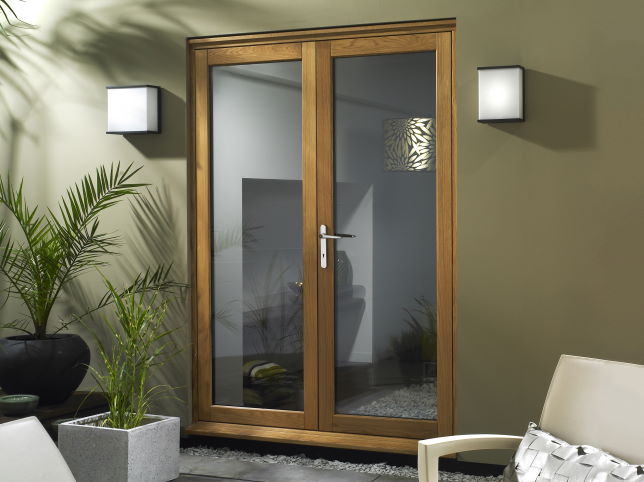 Oak French Doors