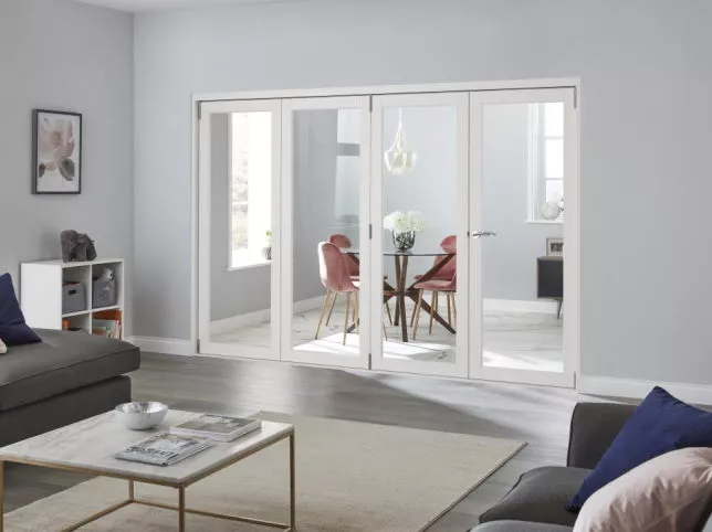 Vufold white internal bifold doors